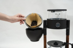 Cafetière à filtre électrique rétro en acier inoxydable pour la maison, machine à café expresso automatique américaine, machine à thé expresso domestique - Product Image 5