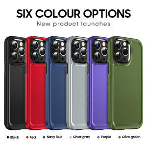 Para iPhone <span class=keywords><strong>14</strong></span> Pro Max a prueba de golpes 2 en 1 armadura protección resistente parachoques contraportada carcasa del teléfono para Apple 15 Plus 13 11 12 - Product Image 6