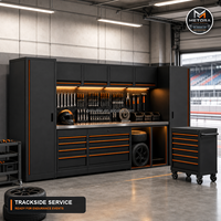 Armoire de rangement robuste pour garage avec établi et tiroirs à outils OEM