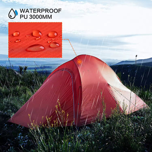 Carpa Ultraligera <span class=keywords><strong>de</strong></span> Alta Gama <span class=keywords><strong>para</strong></span> <span class=keywords><strong>2</strong></span> Personas, Carpa <span class=keywords><strong>de</strong></span> Montaña <span class=keywords><strong>para</strong></span> Excursionismo con Base Protectora, Impermeable y con Protección UV - Product Image 1
