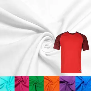 100 polyester fabric sports wear interlock knits fabric
