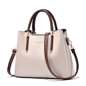 Nouveau Sac à Main de Luxe en PU pour Femme, Sac Fourre-tout Tendance à Poignée Supérieure, Sac à Bandoulière Portable Grande Capacité pour Femme Tanjing - Product Image 1
