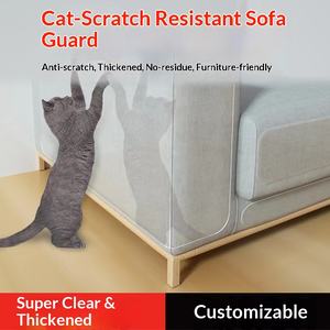 Protector de Sofá Antiarañazos para Gatos, con 50 Clavijas Giratorias <span class=keywords><strong>y</strong></span> Juguete - Product Image 2
