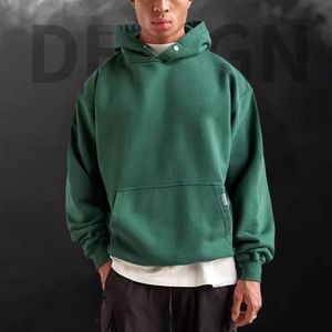 Sudadera con Capucha de Invierno de Alta Calidad, Forrada de Algodón, Unisex, Estilo Urbano, Personalizable con Logotipo, para Hombre - Product Image 1