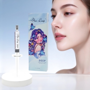 Gel d'<span class=keywords><strong>acide</strong></span> <span class=keywords><strong>hyaluronique</strong></span> profond approuvé CE ISO pour l'<span class=keywords><strong>injection</strong></span> cutanée, amélioration de la ligne de la mâchoire et augmentation du menton - Product Image 1