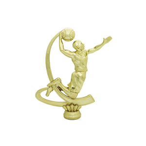 Venta caliente de plástico de baloncesto slam dunk trofeo de parte de todo el mundo - Product Image 1