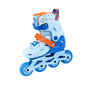 Patins à roulettes à double boucle de conception nouvelle avec roues en PU à roulements ABEC-7, légers, taille réglable pour enfants et adultes - Product Image 3