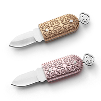Faible QUANTITÉ MINIMALE DE COMMANDE Poignée En Alliage De Titane Mini Couteau de Poche Pour Cadeau, Fête, Festival, Lettre