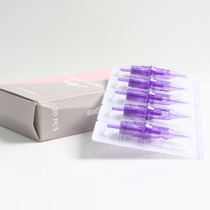 <span class=keywords><strong>Aiguille</strong></span> de cartouche de <span class=keywords><strong>tatouage</strong></span> 20 pièces RL/<span class=keywords><strong>M1</strong></span>/RM aiguilles de maquillage semi-permanentes professionnelles jetables pour sourcils pour stylo de Machine à tatouer - Product Image 3