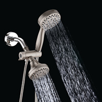 Ensemble de douche à main multifonctionnel en plastique, moderne et très demandé, avec pommeau de douche pluie de 4 pouces, accessoires de robinetterie de salle de bain