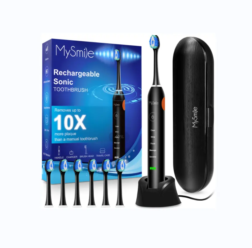 2023 New Type Oral Hygiene Teeth Whitening Rechargeable Ultrasonic Electric Toothbrush electronic sonic toothbrush