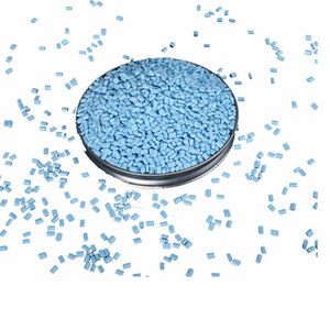 Blue <b>Masterbatch</b> For <b>Plastic</b> Color Matching Injection Molding Granular Food Grade PP PE High Dispersion Bright Color Shenzhen - Product Image 1