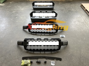 Xlstyling ชุดตะแกรงกันชนหน้ารถสำหรับฟอร์ดแรนเจอร์ <span class=keywords><strong>T7</strong></span> T8 T9ย่างพร้อมไฟ LED - Product Image 6