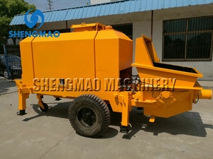 Popular Bomba Mezcladora de Concreto (Shotcrete) Portátil de 10m³/h, a Diésel o Eléctrica, de Bajo Costo, Directo de Fábrica China - Product Image 6