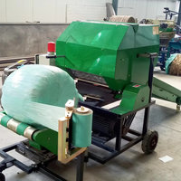 Machine intelligente d'emballage et de conditionnement de la paille / Ligne de pressage de fourrage entièrement automatique et autonome / Matériel agricole robuste