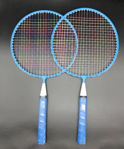 Set di racchette da Badminton per sport all'aria aperta Set di giovani da cortile per 2 giocatori con uccellini per bambini