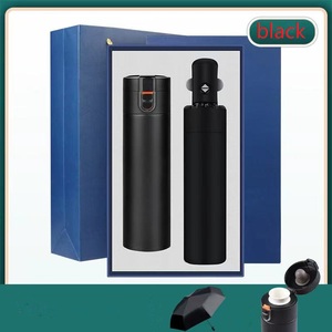 Nouveauté : Coffrets cadeaux d'affaires haut de gamme pour hommes, avec parapluie automatique, bouteille isotherme <span class=keywords><strong>et</strong></span> gadgets pliables, pour usage domestique - Product Image 4