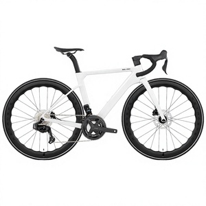 Vélo de course gravel 700C 24 vitesses, cadre aérodynamique en fibre T800, vente en gros, certifié CE USA Dyt72, transmission 24 vitesses, engrenages fluides S - Product Image 4