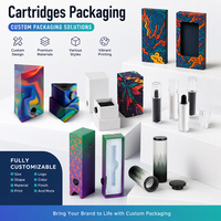 Emballage de cartouches résistant aux enfants avec logo personnalisé UKETA, pour cartouches de 0,5 ml/1 ml, boîte d'emballage pour cartouches, emballage de tubes d'huile résistant aux enfants