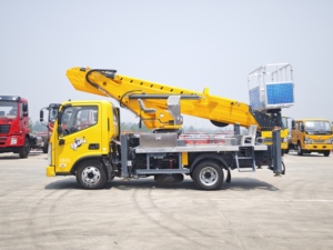 Plataforma Elevadora Hidráulica de 33.8M para Trabajo Aéreo, Camión Elevador de 28M para Operaciones en Altura, Camión con Cesta Elevadora - Product Image 3