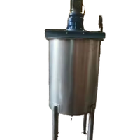 Navire de mélange en acier inoxydable SS avec agitateur de qualité GMP pour usage industriel