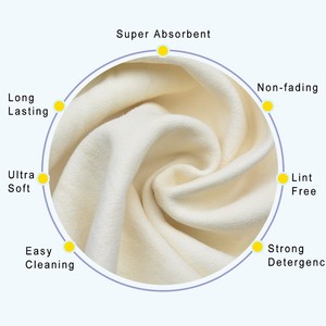Panno di asciugatura per autolavaggio in pelle di camoscio naturale all'ingrosso morbido <span class=keywords><strong>e</strong></span> assorbente - Product Image 5