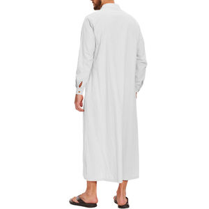 Nueva llegada en todos los colores y tallas personalizadas: Cómodas túnicas islámicas para hombre, ligeras, estilo vintage, informales y transpirables. - Product Image 2