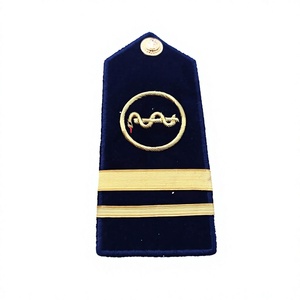QUICK WAY INDUSTRIES Custom Ceremonial Shoulder Epaulette Black Gold Single Strap Comfortable Fashionable - Product Image 5