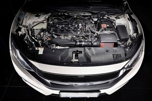 16-21 Hơn Điện Sợi Carbon Lạnh Hệ Thống Lượng Cho Honda Civic Fc1 Fk7 1.5T Đường Phố Phiên Bản Động Cơ Không Khí Lượng Ống - Product Image 3