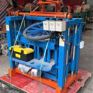 Mesin Pembuat Batu Bata Otomatis 4-35A, Mesin Pembuat Batu Bata Semen, Harga Mesin Pembuat Batu Bata di India, Mesin Pembuat Batu Bata, Batu Pinggir Jalan - Product Image 5