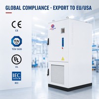 Inverter hybride triphasé extérieur 25kW 30kW 40kW 50kW IP65 avec batterie lithium 8000 cycles pour stockage d'énergie industriel