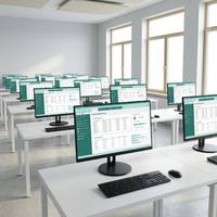 Infraestructura para el Aula: PC Todo en Uno de 24 Pulgadas con Core i7 para Laboratorio Informático Escolar con Gestión Centralizada y Restauración Instantánea del Sistema