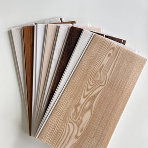 Di alta qualità PVC plance da soffitto vari stili 25 <span class=keywords><strong>cm</strong></span> di larghezza 7.5mm di <span class=keywords><strong>spessore</strong></span> bordo di legno impermeabile per il mercato Ecuador - Product Image 4