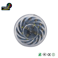 Lampes à points AC24V IP65 E14 60mm pour parc d'attractions, manèges, rétroéclairage préprogrammé 1-16 programmes, éclairage LED à capuchon vissé