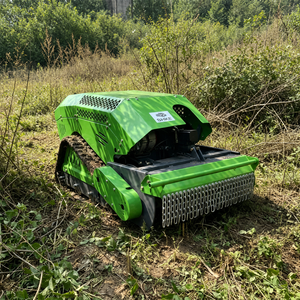 Tagliaerba Industriale Multifunzione Telecomandato, Trituratore d'Erba Cingolato Semovente, <span class=keywords><strong>Decespugliatore</strong></span> per Frutteti ad Uso Agricolo - Product Image 4