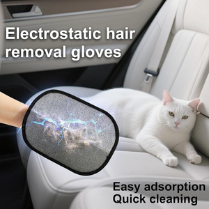 Electrostatic Cloth Hair Removal Gloves US warehouse 3Pcs Anti-Flea Static Electricity Hair Removal Gloves - Product Image 3