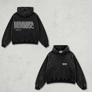 Sweat à capuche vintage délavé à l'acide avec logo personnalisé pour homme, coton lourd 400 GSM, coupe ample, style streetwear, pull à capuche oversize - Product Image 3