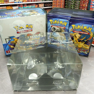 Boîte de rappel <span class=keywords><strong>Pokemon</strong></span> en PVC transparent écologique, protection anti-poussière pour vitrine de <span class=keywords><strong>cartes</strong></span> de jeu, emballage en carton - Product Image 2