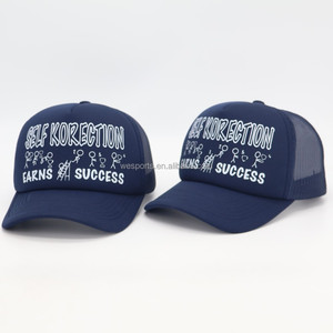 Gorra Trucker Mexicana Personalizada con Bordado OEM, Gorra de Béisbol con Cierre a Presión, 5 Paneles, Estampado de Cuerda, Espuma, Verde Oliva - Product Image 4