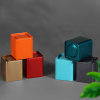 Boîte en métal carrée personnalisée pour cadeaux de mariage, idéale pour l'emballage de thé matcha, biscuits, bonbons