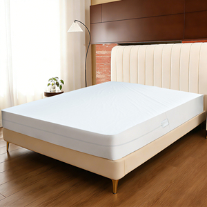 <span class=keywords><strong>Protector</strong></span> de Colchón de Tela de Poliéster Tejida, Impermeable, Antibacteriano y Antiácaros, para Uso Doméstico y Hospitalario, en Oferta - Product Image 4