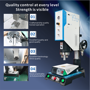 La nuova condizione 220V saldatore di plastica ad ultrasuoni ad alta frequenza migliora l'attrito e la resistenza per riflettori e parti - Product Image 4