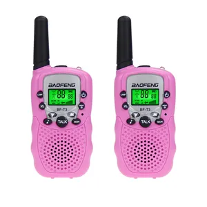 Baofeng Children Mini Walkie Talkie BF-T3 0.5W Pocket Ham Cb 2 Way Radio T388 AAA Battery FRS Toy Radio Best Gift For Kids