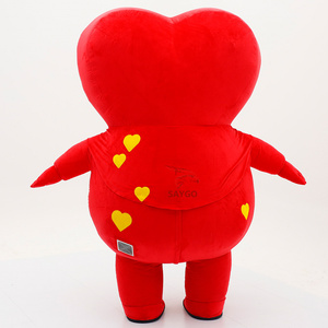 Disfraz Inflable <span class=keywords><strong>de</strong></span> Corazón Rojo Gigante Personalizado al por Mayor para Eventos y Publicidad - Product Image 4