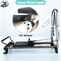 Torre de Pilates Reformer con Estructura de Aleación de Aluminio Duradera, Fabricada en China, para Pedidos al por Mayor, Entrega Rápida, 1 Año de Garantía