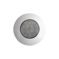 Boîtier noir de haute qualité 3 pouces 14 W montage en Surface dôme lumière ronde LED scène lumière 9-32V tension et IP67 pour les événements en plein air