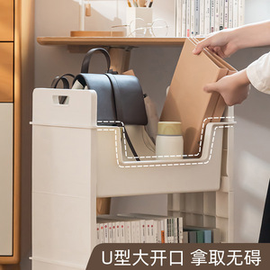 Storage Cart 2 Tier 63Cm H With Wheels For Home Office Organization - Product Image 4