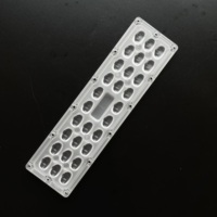 Projecteur LED étanche IP65 TYPE-III-M 28 lentilles, 50-50 SMD, avec lentille acrylique