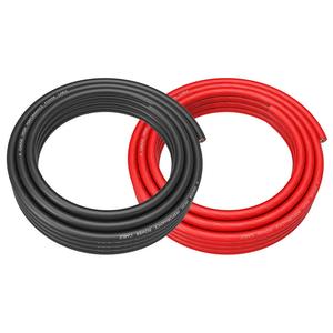 Nouveau Câble en Silicone Ultra-Souple 14AWG pour Énergie Nouvelle, Résistant aux Hautes Températures (200°C), Noir, pour Alimentation et Modèles de Batteries au Lithium - Product Image 2