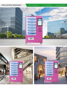 Máquina expendedora de cabello con pantalla táctil, de metal, para interiores, con función combinada para billetes, monedas y cosméticos, de fábrica china. - Product Image 6